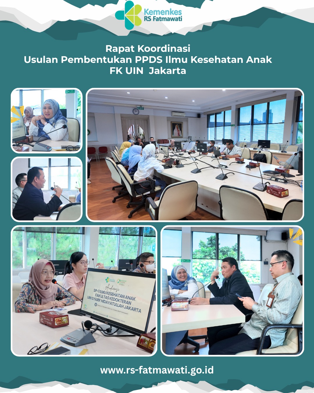 Dalam semangat kolaborasi untuk kemajuan pendidikan kedokteran, RSUP Fatmawati bersama Fakultas Kedokteran UIN Syarif Hidayatullah Jakarta
