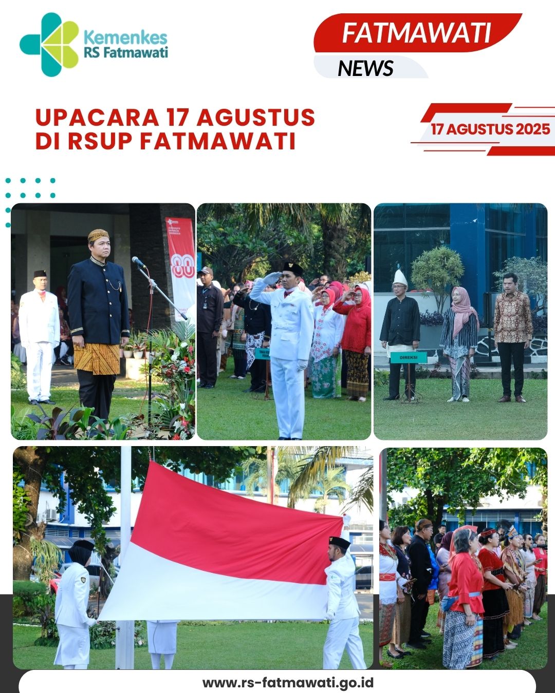 DIRGAHAYU REPUBLIK INDONESIA KE-80 RSUP FATMAWATI 