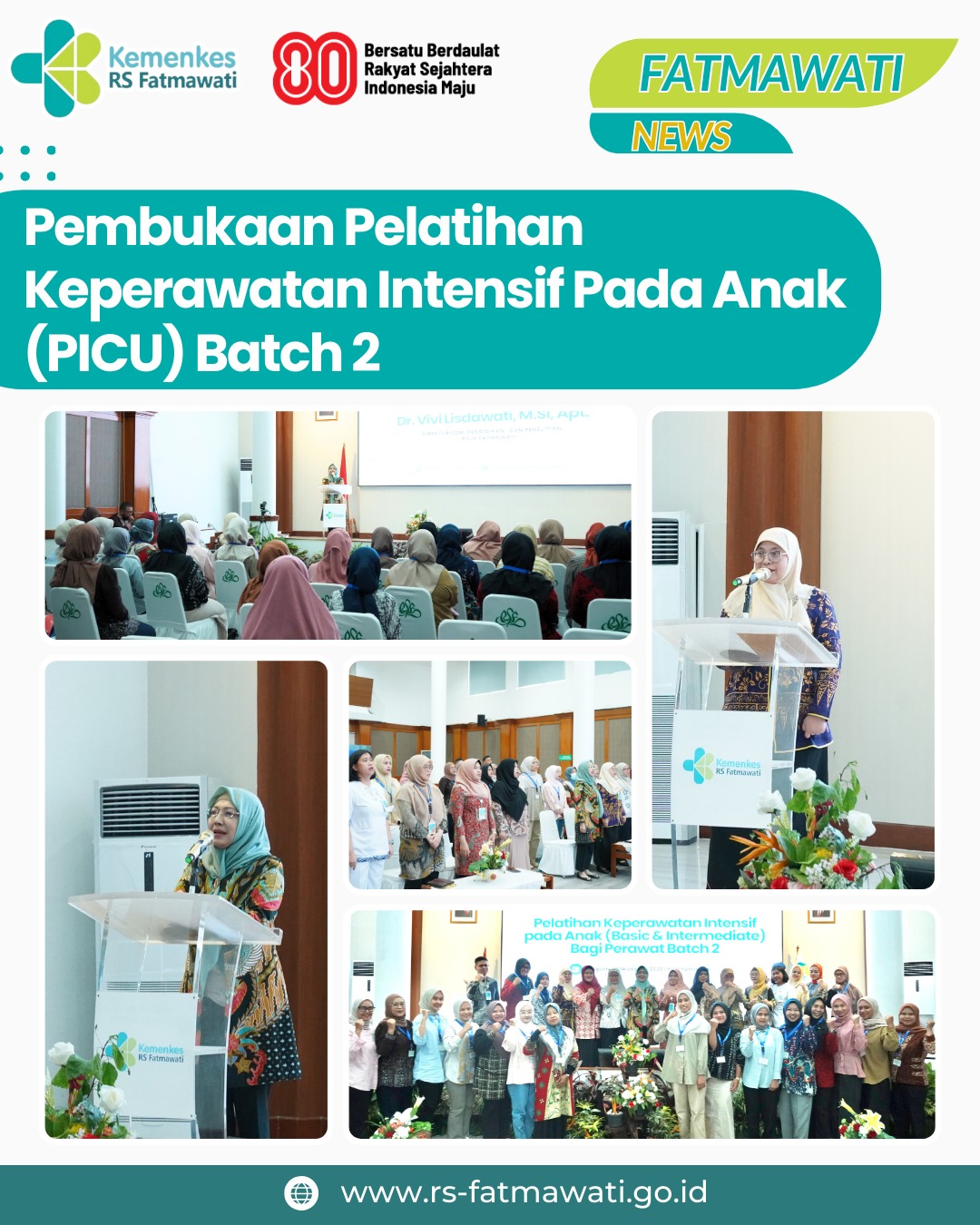 Pelatihan Keperawatan Intensif pada Anak (PICU) Batch 2