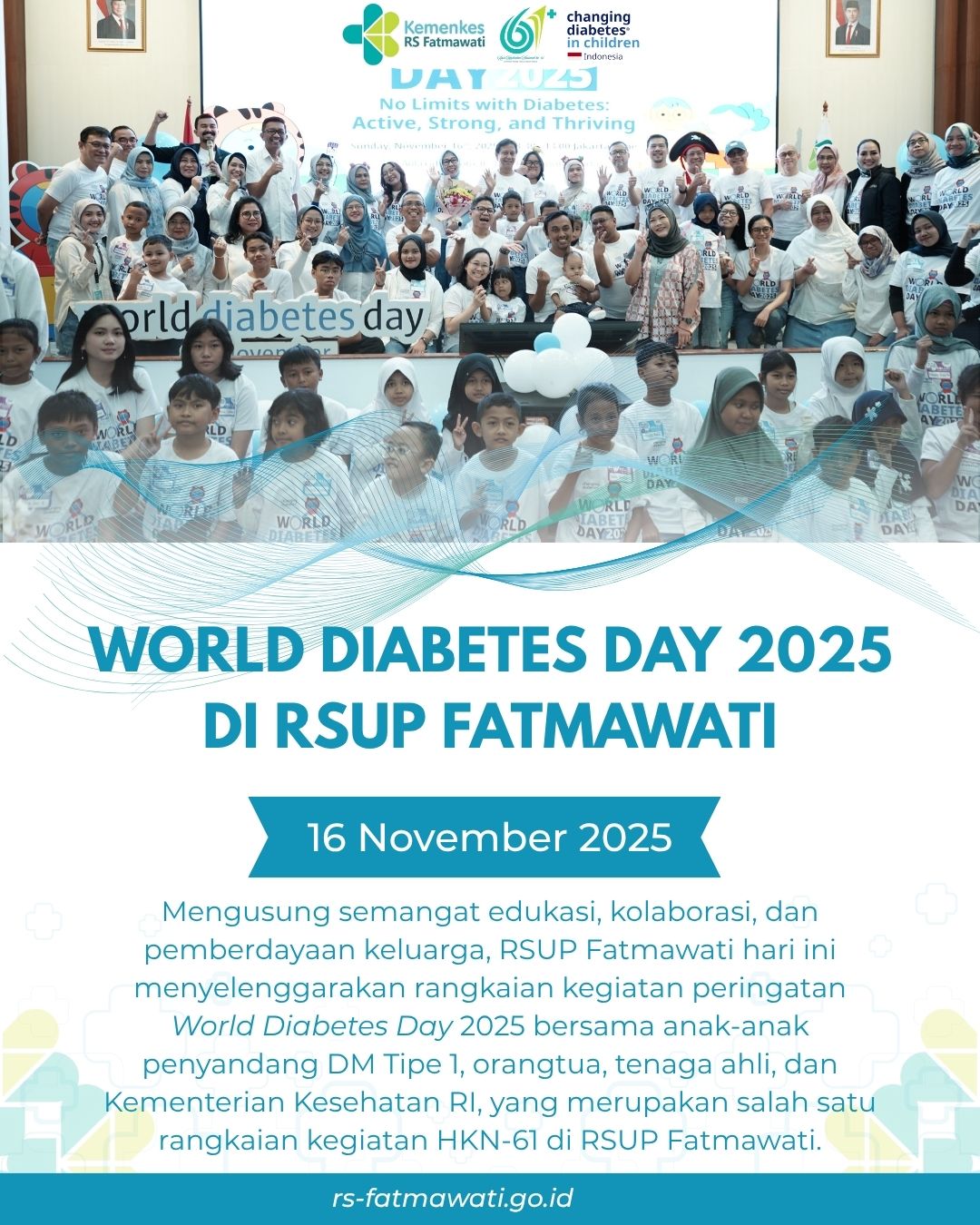 World Diabetes Day 2025 di RSUP Fatmawati 