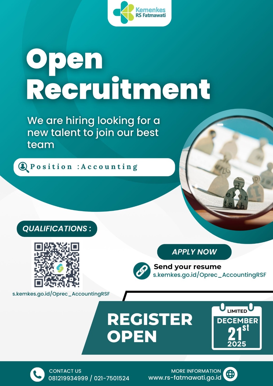 Open Recruitment Accounting